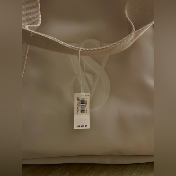 Victoria's Secret Light Pink Tote Bag - Picture 5 of 5